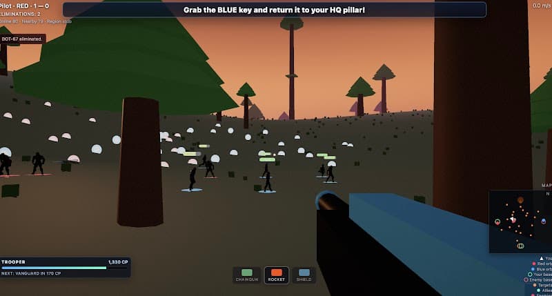 Block Mining Warrior