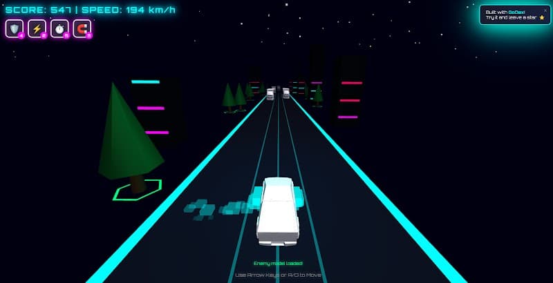 Cybertruck infinite Run