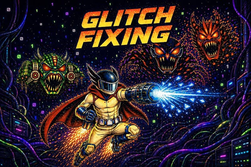 Glitch Fixing