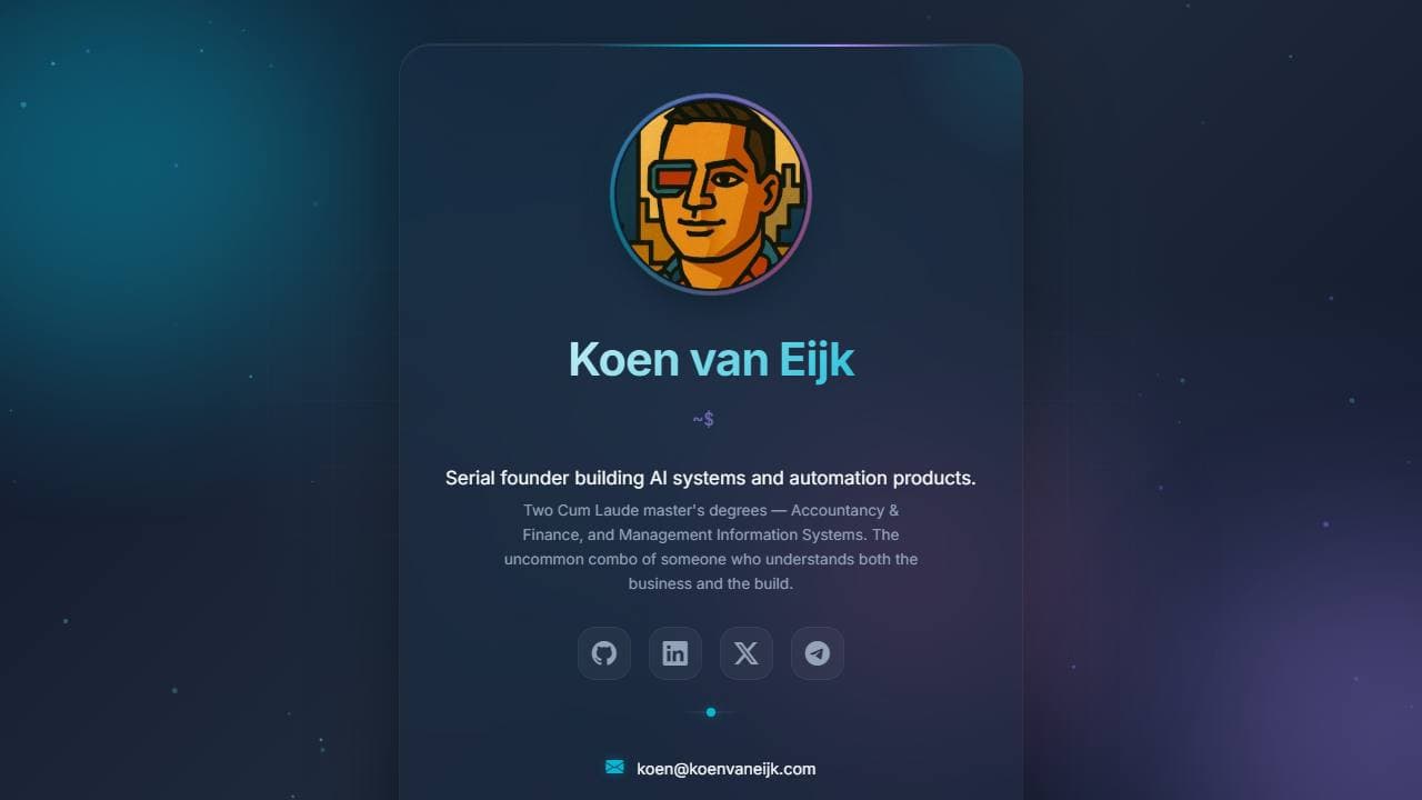 koenvaneijk.be