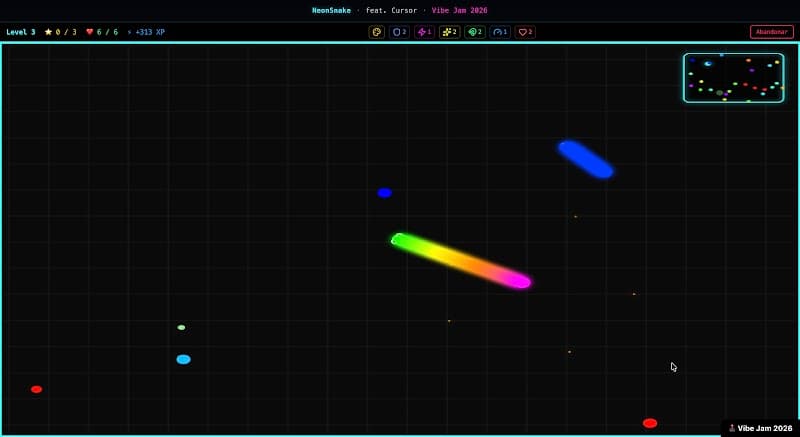 Neon Snake