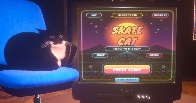 Skate Cat