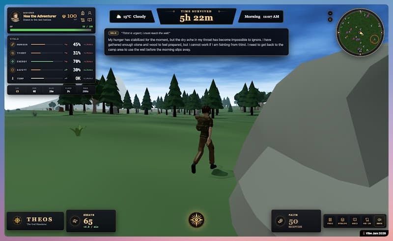 Theos: The God Simulator