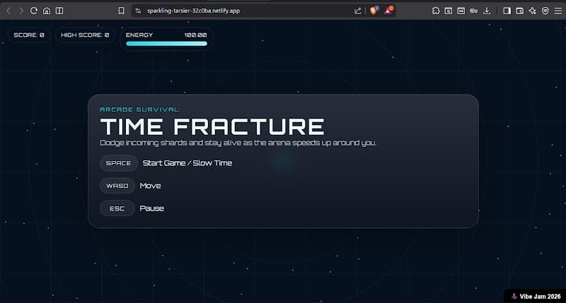 Time Fracture
