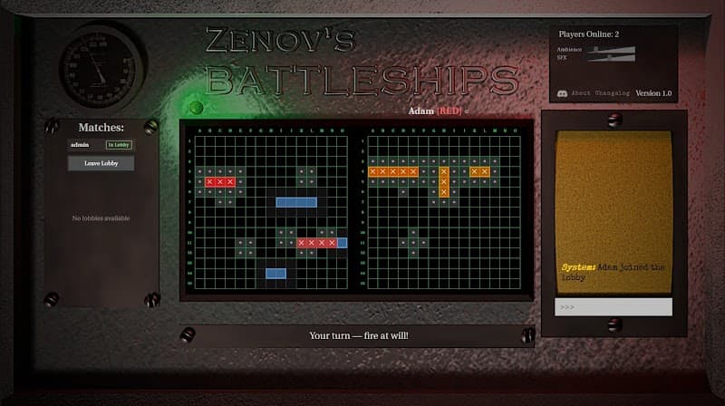 Zenov's Battleships