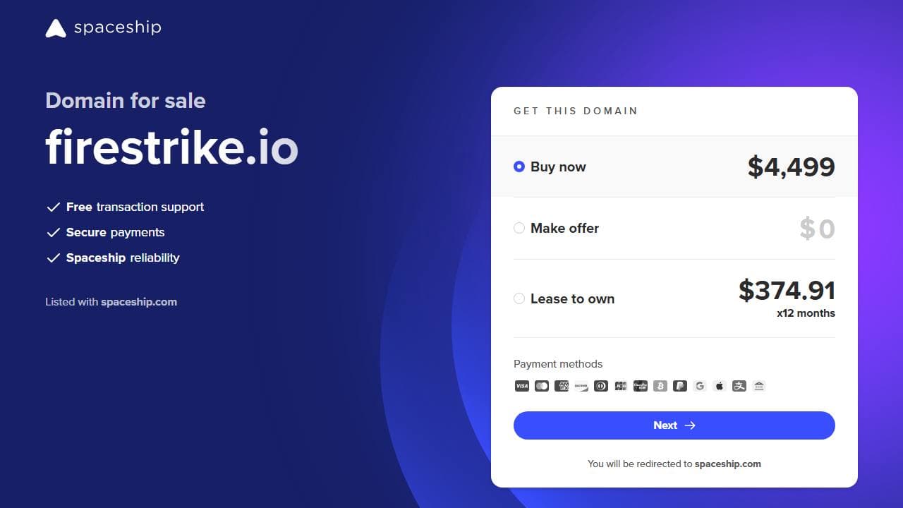 firestrike.io
