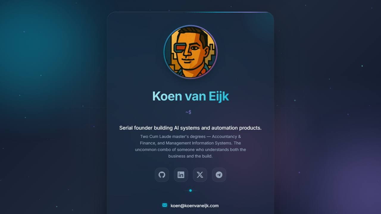 koenvaneijk.be