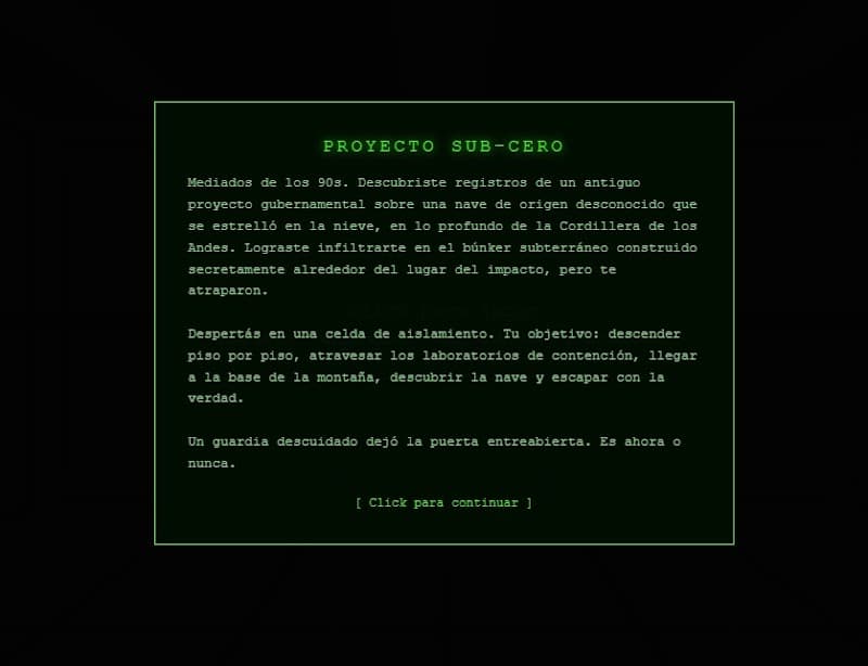 Project Sub-Zero: The Condor Incident